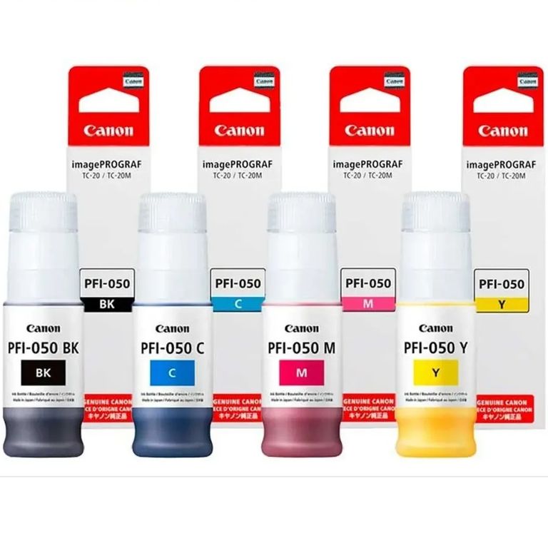 Kit Tinta PFI-050 Para TC-20 TC-20M