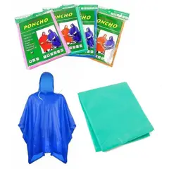 GENERICO - PACK X 2 Capa impermeable con capucha protectora anti fluido - Unidad