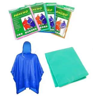 GENERICO - PACK X 2 Capa impermeable con capucha protectora anti fluido - Unidad