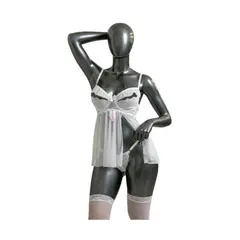 GENERICO - BABYDOLL LENCERIA DE ENCAJE SEXY NAVIDAD