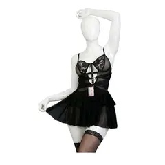 GENERICO - BABYDOLL LENCERIA DE ENCAJE SEXY TUTU