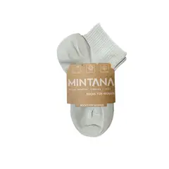 MINTANA - PACK 3 MEDIAS 100% SIN COSTURA TOBILLERA MUJER