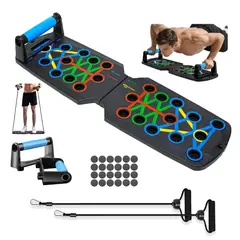 GENERICO - Push Up Tablero Ligas Multifuncion Pecho Espalda Hombros Triceps