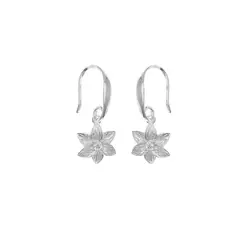 BALIQ - Aretes Flor Plata 925