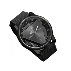 GENERICO - Reloj de Cuarzo Elegante Unisex Números Romanos Negro