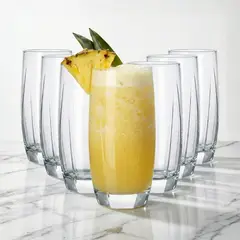 NADIR - Set 12 Vasos Capri Long Vidrio 425ml