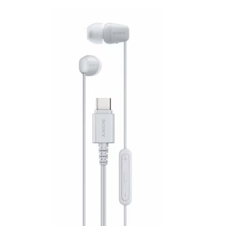Audifono USB C EX15C con Microfono - BLANCO