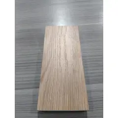 BALEXPO - ZOCALO WPC ROBLE MIEL 8CM ALTOANGULAR MEDIDAS 2400X80X15MM