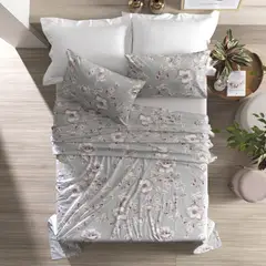 ALTENBURG - Juego de Sábanas 100% Algodón Pima 180 Hilos QUEEN