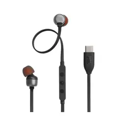 JBL - Audífono Tune 310c Usb-c In Ear Negro Con Micrófono