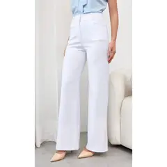 TEILOR - Pantalon Palazzo Casual Fresco Mujer