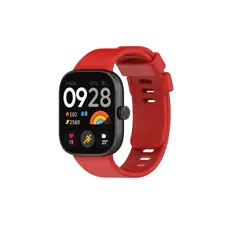 GENERICO - Correa de Silicona para Redmi Watch 4 - ROJO