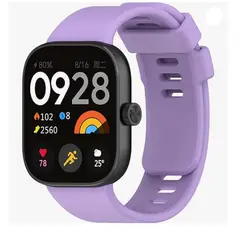 GENERICO - Correa de Silicona para Redmi Watch 4 - LILA