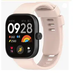 GENERICO - Correa de Silicona para Redmi Watch 4 - ROSADO