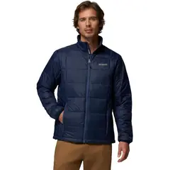 COLUMBIA - Casaca Impermeable Voodoo Falls Azul - Hombre - Talla S