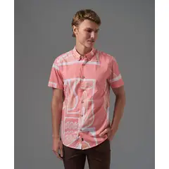 MBO - Camisa 100% Algodón Paisajes Slim Fit