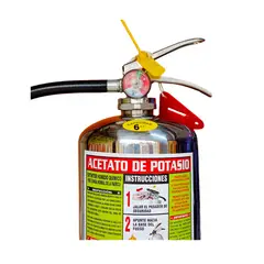 GENERICO - EXTINTOR DE QUÍMICO HÚMEDO ACETATO DE POTASIO 6L