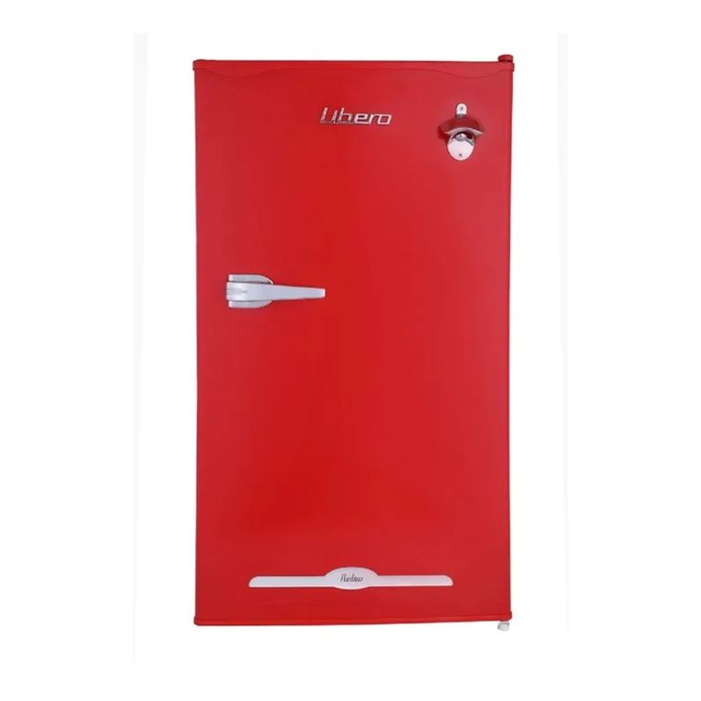 Frigobar Retro LFB90R Rojo de 90L