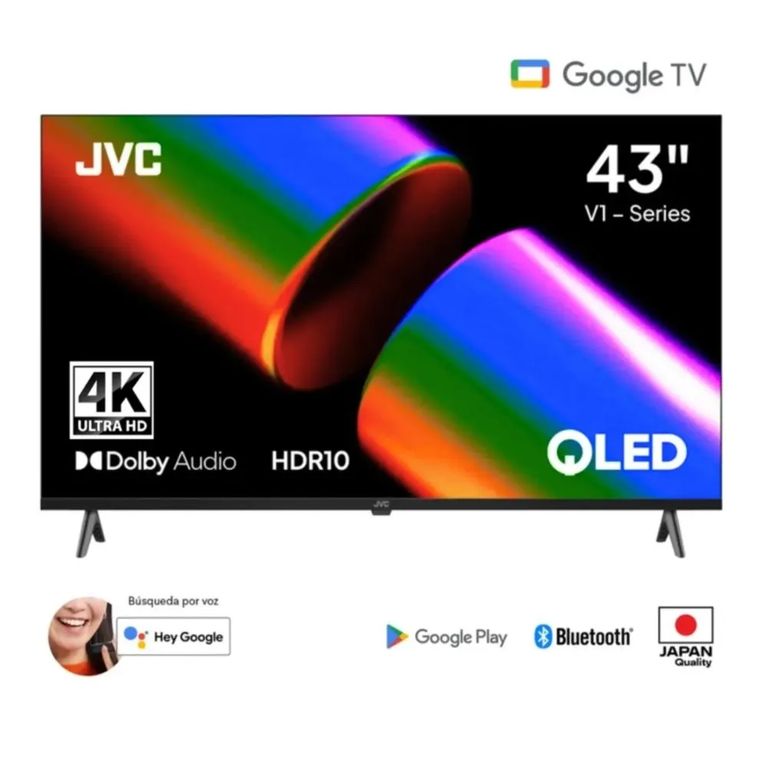 Televisor 43 QLED GOOGLE TV LT-43KB758