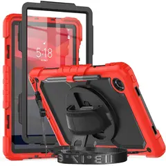 GENERICO - FUNDA ARMOR PARA TABLET LENOVO M11 ROJO