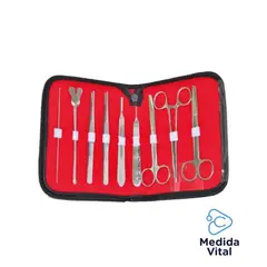GENERICO - ESTUCHE DE DISECCION X 9 PIEZAS