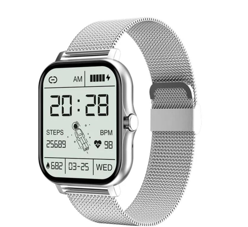 SMARTWATCH MODELO Y13 2026 PLOMO