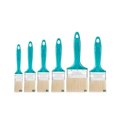 TOTAL - Set De 12 Brochas Multitamaño Para Pintura Profesional