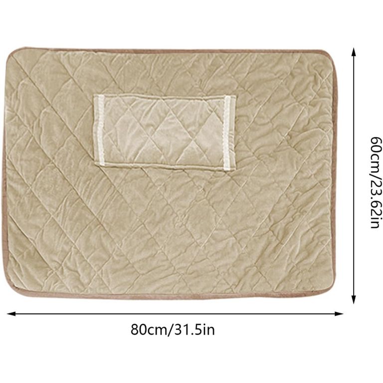 MANTA CALEFACTORA 78X58CM SUAVE Y CÓMODA PARA CASA