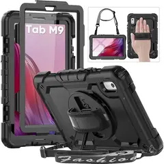 GENERICO - FUNDA ARMOR PARA TABLET LENOVO M9 9" 2023 NEGRO