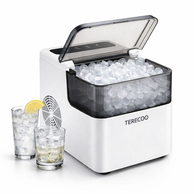 Máquina para Hacer Hielo Rápido TereCoo 1-5L sin Congelador Uso Doméstico y Eventos