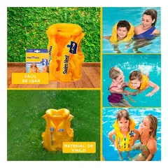 GENERICO - Chaleco Salvavidas Flotador Intex 58660EU de Seguridad Amarillo