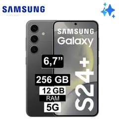 SAMSUNG - Celular Galaxy S24 Plus 256GB 12GB RAM - NEGRO
