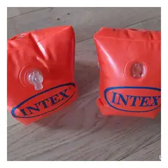 GENERICO - Brazalete Brazo para Piscina con Diseño Seguro para Niño 23x15 cm Anaranjado Y+Ligas Regalo