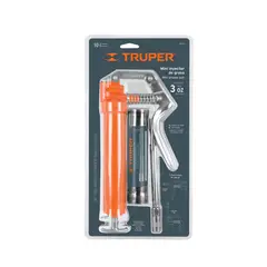 TRUPER - Mini Inyector de Grasa de 3 oz (≈85 g) con Presion de 3000 PSI GRAS-3 14911