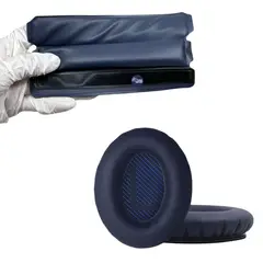 GENERICO - Almohadillas y Cojín de Vincha para Bose Qc25 Qc35 Fácil Instalación Azul