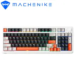 MACHENIKE - Teclado Mecánico Gamer KG98 Inalámbrico Gasket RGB