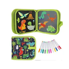 GENERICO - Libro pizarra interactivo para niños diseño dinosaurios