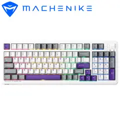 MACHENIKE - Teclado Mecánico Gamer KG98 Inalámbrico Gasket RGB