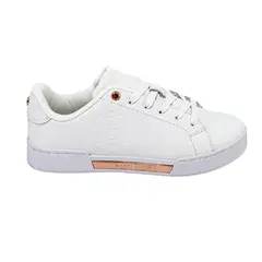 TOMMY HILFIGER - Zapatillas FW0FW06919 YBR talla 7US blanco para mujer