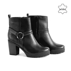 KALURI - Botín de Mujer - Ayda 01 Negro