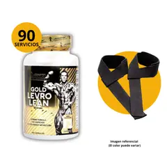 KEVIN LEVRONE - GOLD LEVRO LEAN + STRAPS - 90 CÁPSULAS