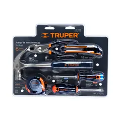 Truper - Set de 6 Herramientas Caseras JGO-CAS6X 14651