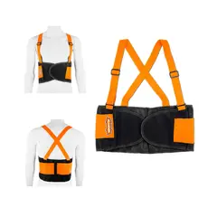 GENERICO - Faja Lumbar Trabajo C Tiradores Talla Xl Wtg901xl Wadfow