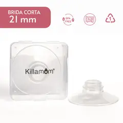 KILLAMOM - INSERTO PLANO TALLA 21 UNIDAD Para extractor de leche materna