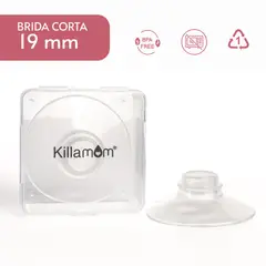 KILLAMOM - INSERTO PLANO TALLA 19 UNIDAD Para extractor de leche materna