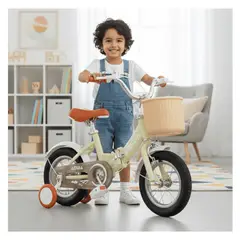 GENERICO - Bicicleta infantil plegable Aro 16