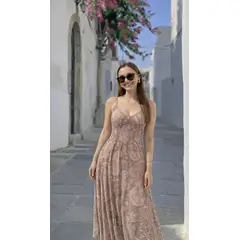 GENERICO - VESTIDO CASUAL DE VERANO PARA MUJER ESTAMPADO