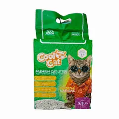 COOL CAT - Arena Para Gatos De Tofu 2.5 Kg -