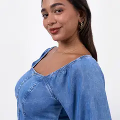 TAYSSIR - BLUSA Gi25MAKAYLA CAMISERO