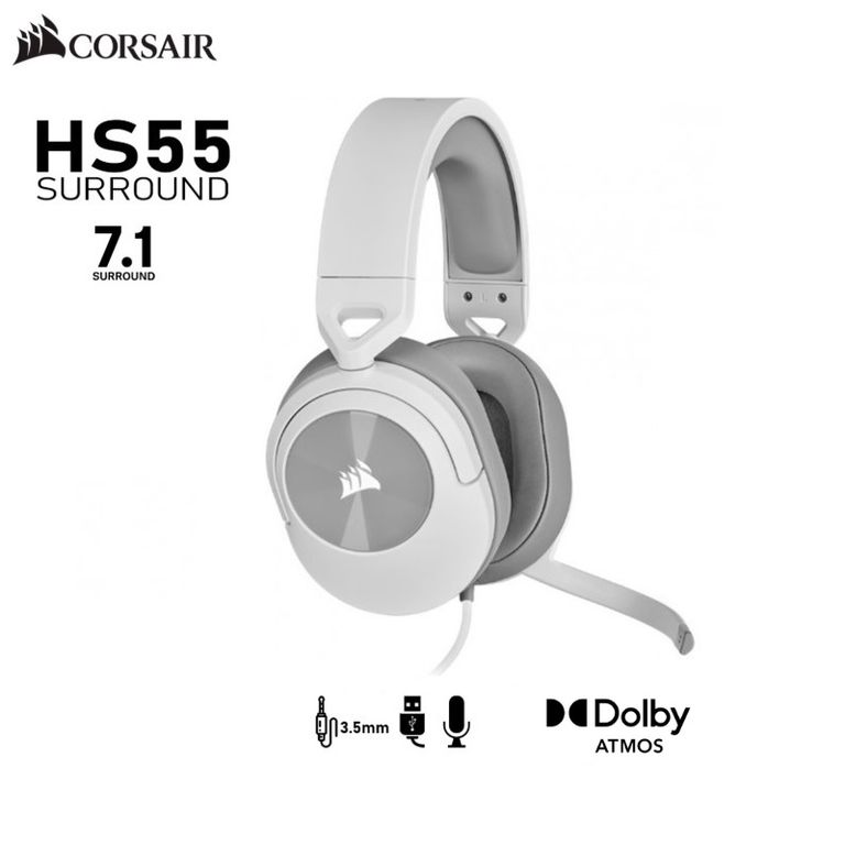 Audífono HS55 Surround V2 Sonido Dolby 7.1